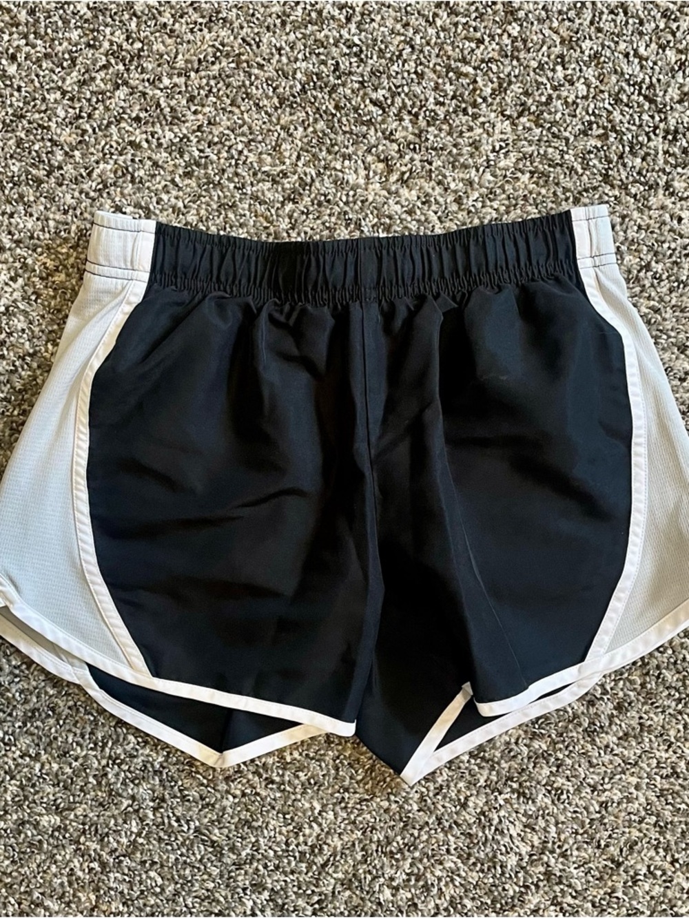 Athletic Works Black and Gray Women's Running Shorts Size XS